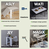 Klapptisch "JEY", Natur