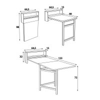 Klapptisch "MAGIX"